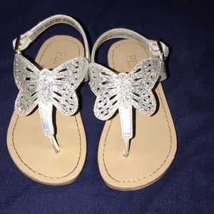 Butterfly toddler sandals